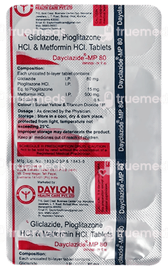 Dayclazide Mp 80 Tablet 10