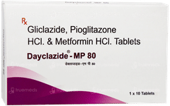 Dayclazide Mp 80 Tablet 10 Dayclazide Mp 80 Tablet 10