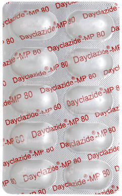 Dayclazide Mp 80 Tablet 10 Dayclazide Mp 80 Tablet 10