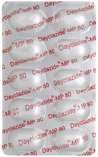 Dayclazide Mp 80 Tablet 10
