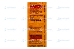 Cyproheptadine Sgs 4 MG Tablet 10