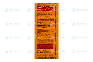 Cyproheptadine Sgs 4 MG Tablet 10