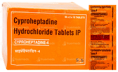 Cyproheptadine Sgs 4 MG Tablet 10