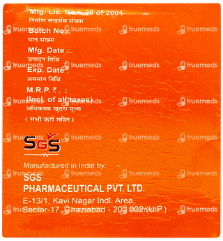 Cyproheptadine Sgs 4 MG Tablet 10