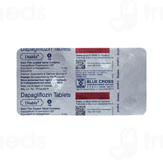 Diabiz 5mg Tablet 15