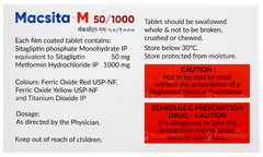 Macsita M 50/1000 Tablet 10 Macsita M 50/1000 Tablet 10