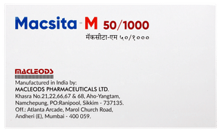 Macsita M 50/1000 Tablet 10