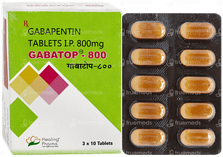 Gabatop 800 Tablet 10