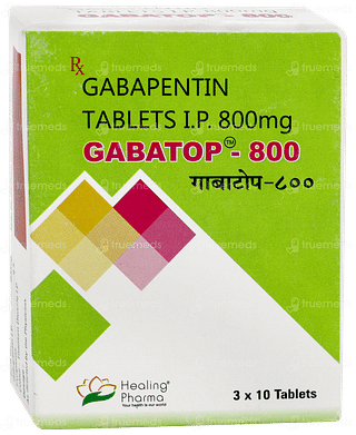 Gabatop 800 Tablet 10