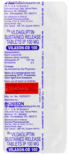 Vilason Od 100 Tablet 10 Vilason Od 100 Tablet 10