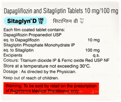 Sitaglyn D 100/10 Tablet 10