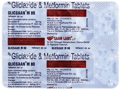 Glicsaan M 80 Tablet 10 Glicsaan M 80 Tablet 10