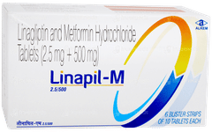Linapil M 2.5/500 Tablet 10 Linapil M 2.5/500 Tablet 10