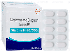 Sitabite M 50/500 Tablet 10