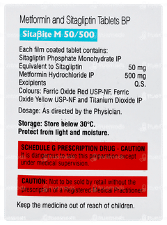 Sitabite M 50/500 Tablet 10
