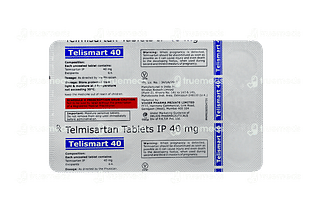 Telismart 40 MG Tablet 15