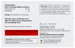 Telismart 40 Tablet 15 Telismart 40 Tablet 15