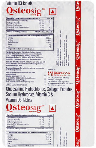 Osteosig Tablet 10