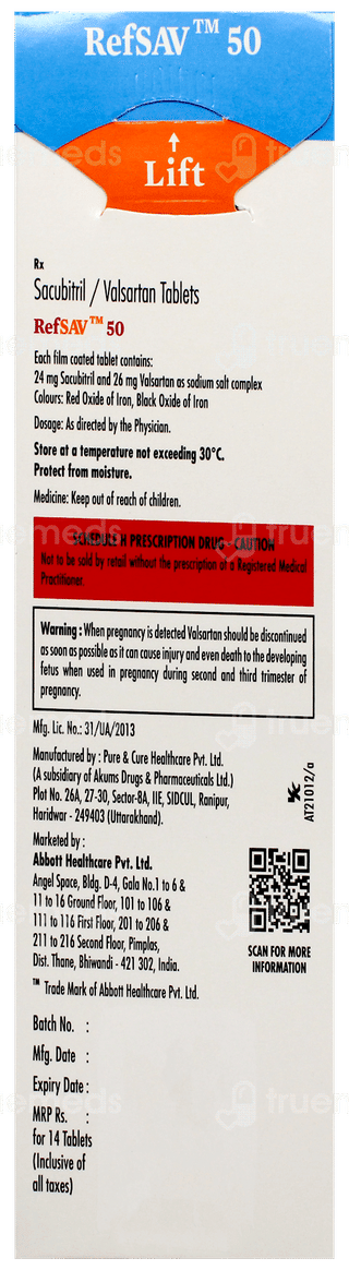 Refsav 50 Tablet 14