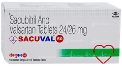 Sacuval 50 Tablet 10 Sacuval 50 Tablet 10