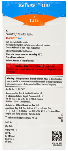 Refsav 100 Tablet 14 Refsav 100 Tablet 14