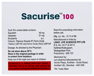 Sacurise 100 Tablet 14