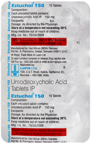 Estuchol 150 Tablet 15