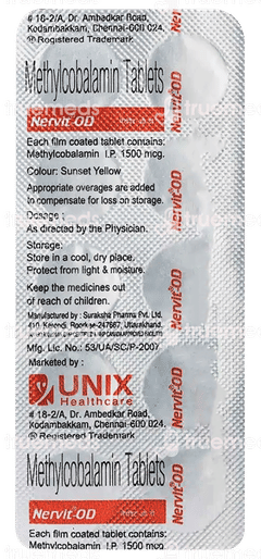 Nervit Od Tablet 10