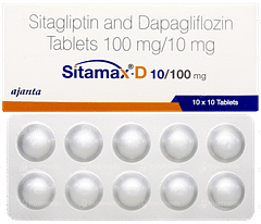 Sitamax D 10/100mg Tablet 10