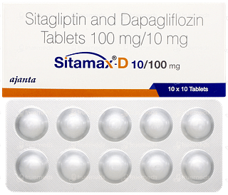 Sitamax D 10/100mg Tablet 10