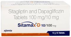 Sitamax D 10/100mg Tablet 10 Sitamax D 10/100mg Tablet 10