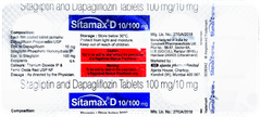 Sitamax D 10/100mg Tablet 10 Sitamax D 10/100mg Tablet 10
