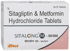 Sitalong M 50/500 Tablet 15 Sitalong M 50/500 Tablet 15