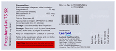 Pregabanyl M 75 Sr Tablet 10