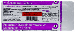 Pregabanyl M 75 Sr Tablet 10
