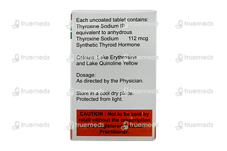 Thyrox 112 Tablet 100