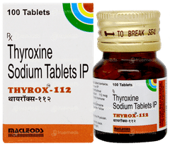 Thyrox 112 Tablet 100