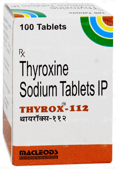 Thyrox 112 Tablet 100 Thyrox 112 Tablet 100