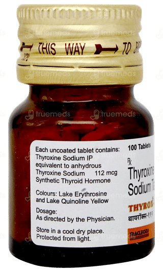 Thyrox 112 Tablet 100