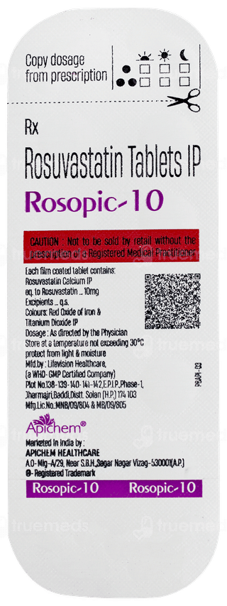 Rosopic 10 Tablet 10
