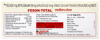 Fdson Total Tablet 10