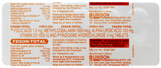 Fdson Total Tablet 10