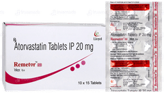 Remetor 20 Tablet 15