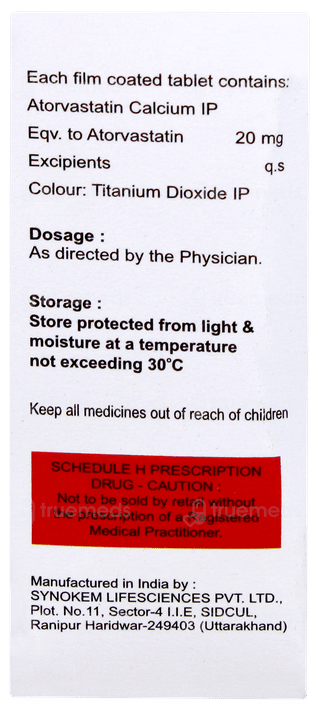 Remetor 20 Tablet 15