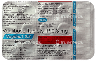 Voglimit 0.3 MG Tablet 15