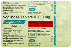 Voglimit 0.3 Tablet 15 Voglimit 0.3 Tablet 15