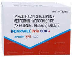 Dapavel Trio 500 Tablet 10 Dapavel Trio 500 Tablet 10