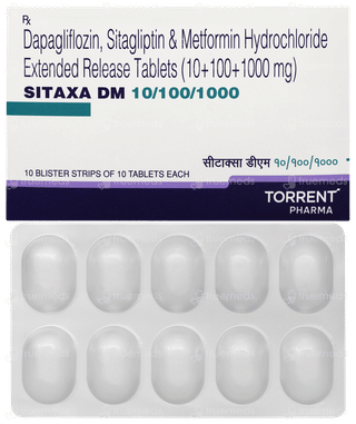 Sitaxa Dm 10/100/1000 Tablet 10