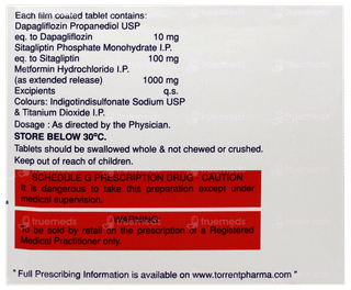Sitaxa Dm 10/100/1000 Tablet 10