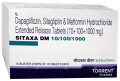 Sitaxa Dm 10/100/1000 Tablet 10